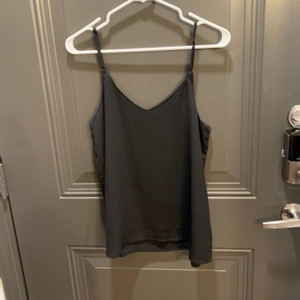 COTTON ON black spaghetti strap top, size small